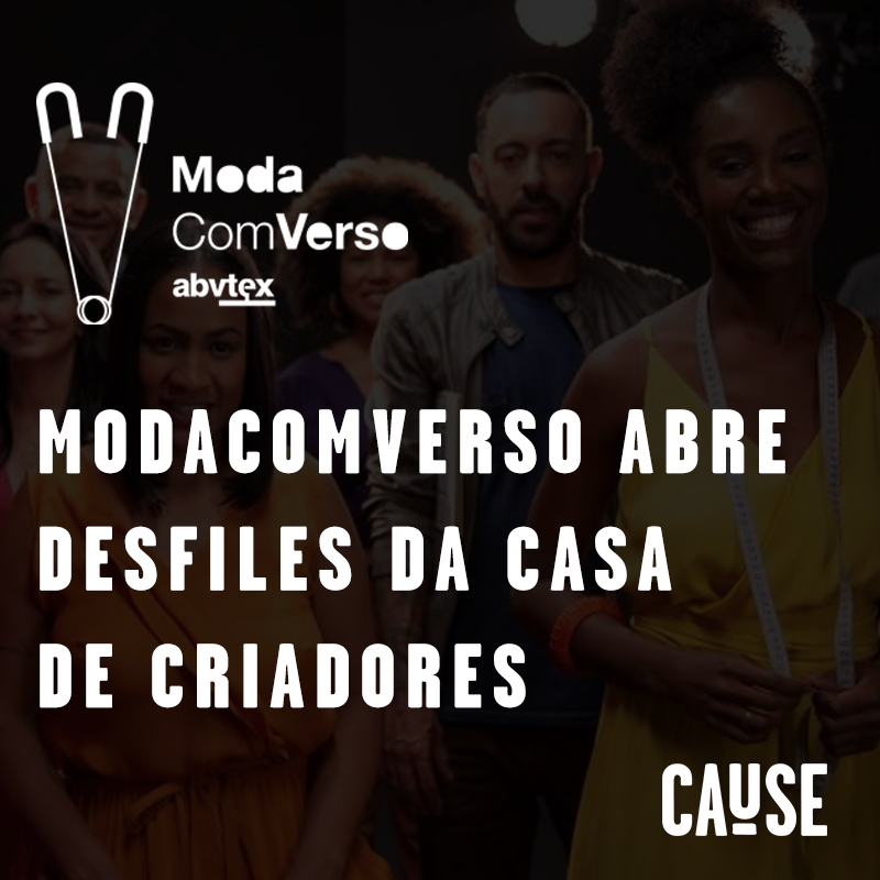 ModaComVerso abre desfiles da Casa de Criadores