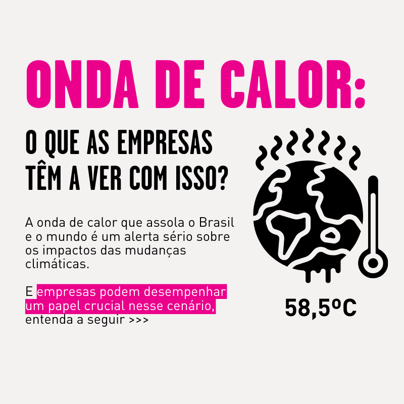 Onda de Calor: o que as empresas têm a ver com isso?